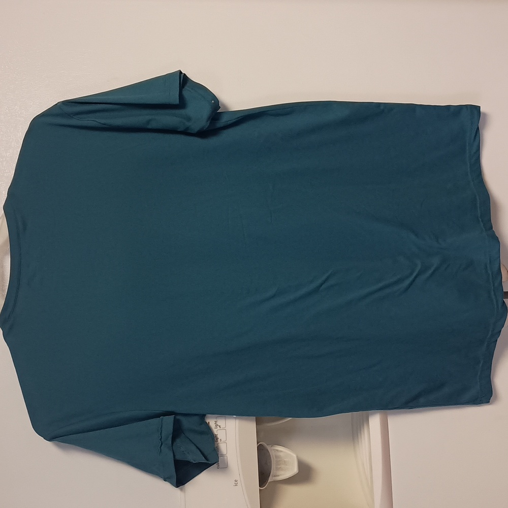 Avalanche Short Sleeve Men's Teal Athletic Shirt Men`s Size XL - Picture 3 of 3